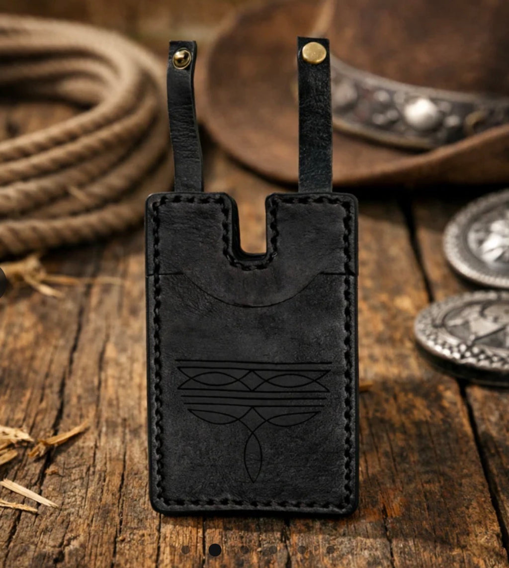 Western Boot Wallet