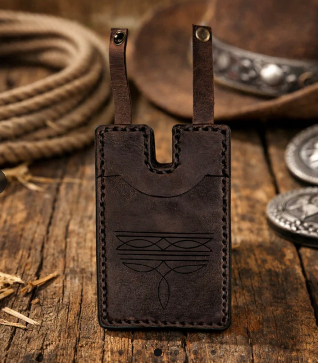 Western Boot Wallet