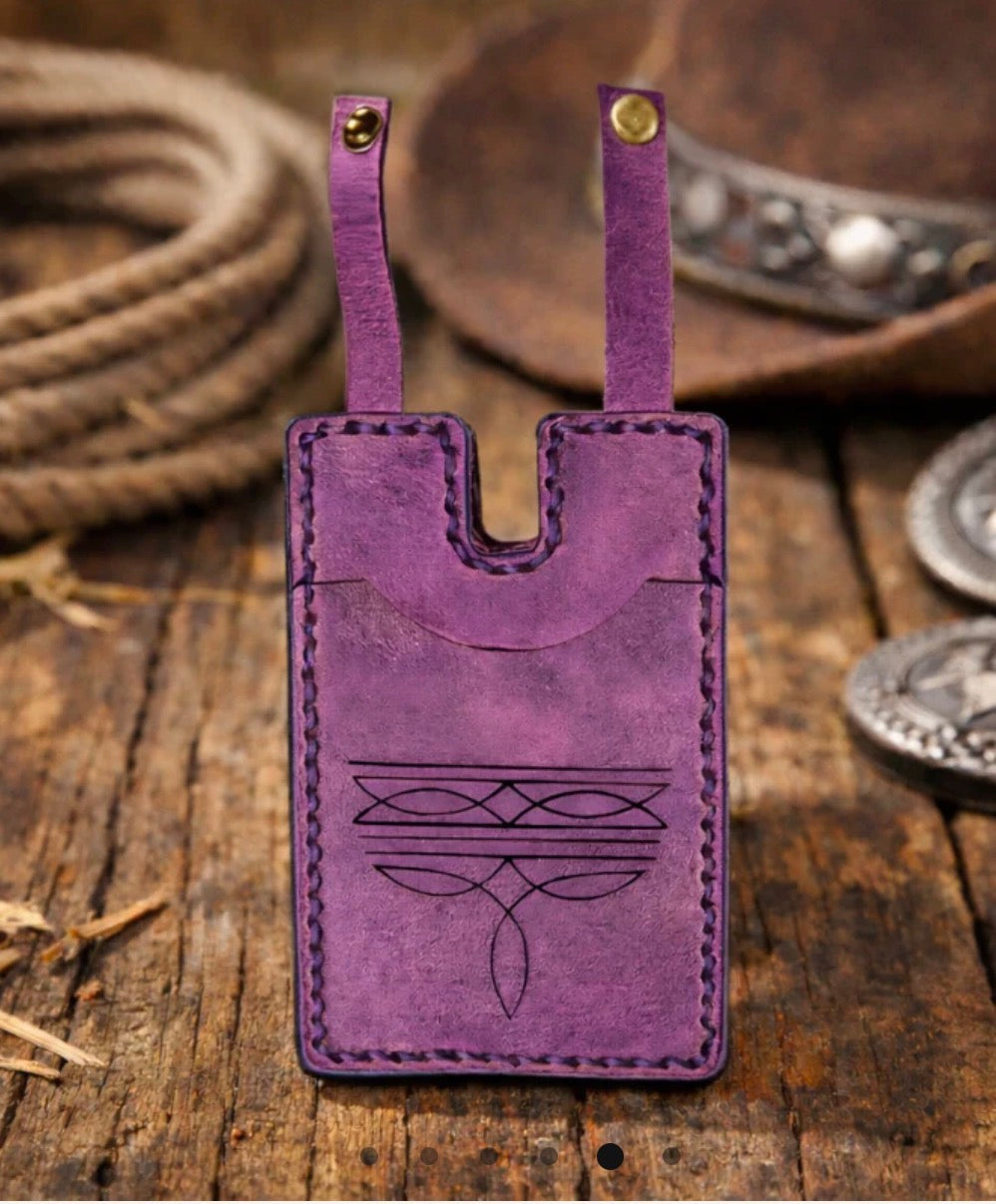 Western Boot Wallet