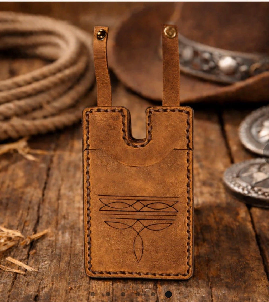 Western Boot Wallet