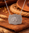 Western Initial Necklace