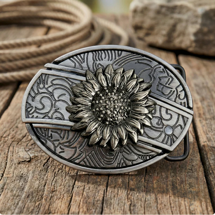 Western Knife Belt Buckles Collection