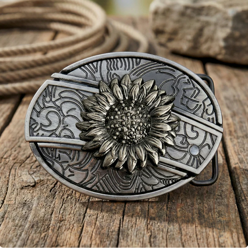 Western Knife Belt Buckles Collection