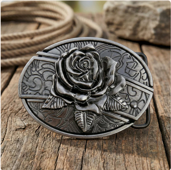 Western Knife Belt Buckles Collection