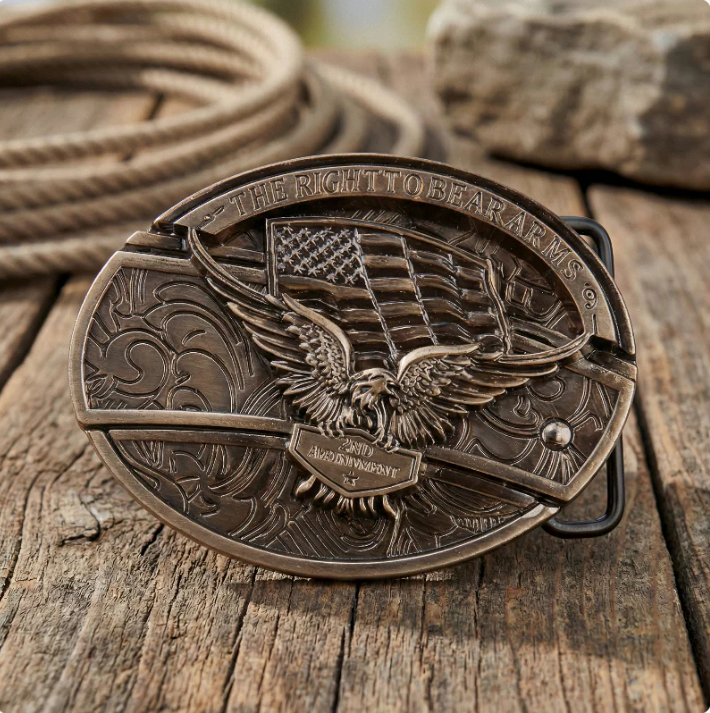 Western Knife Belt Buckles Collection