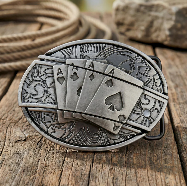Western Knife Belt Buckles Collection