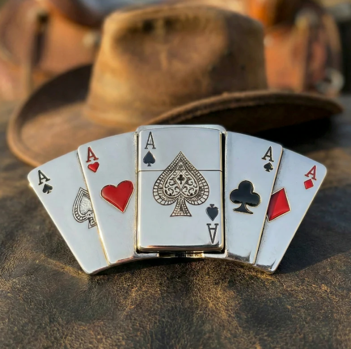Western Knife Belt Buckles Collection