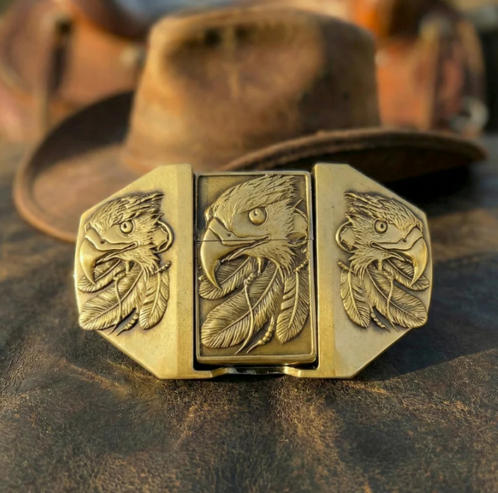 Western Lighter Belt Buckles Collection