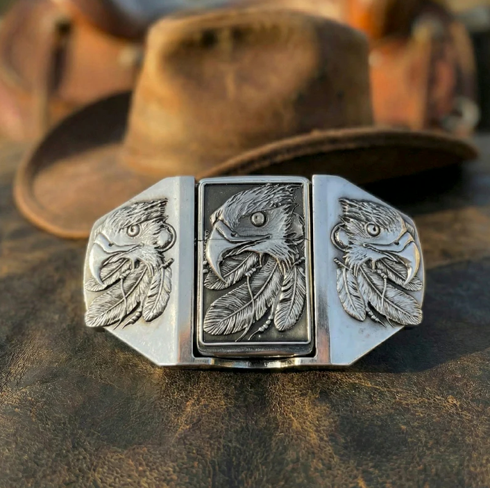 Western Lighter Belt Buckles Collection