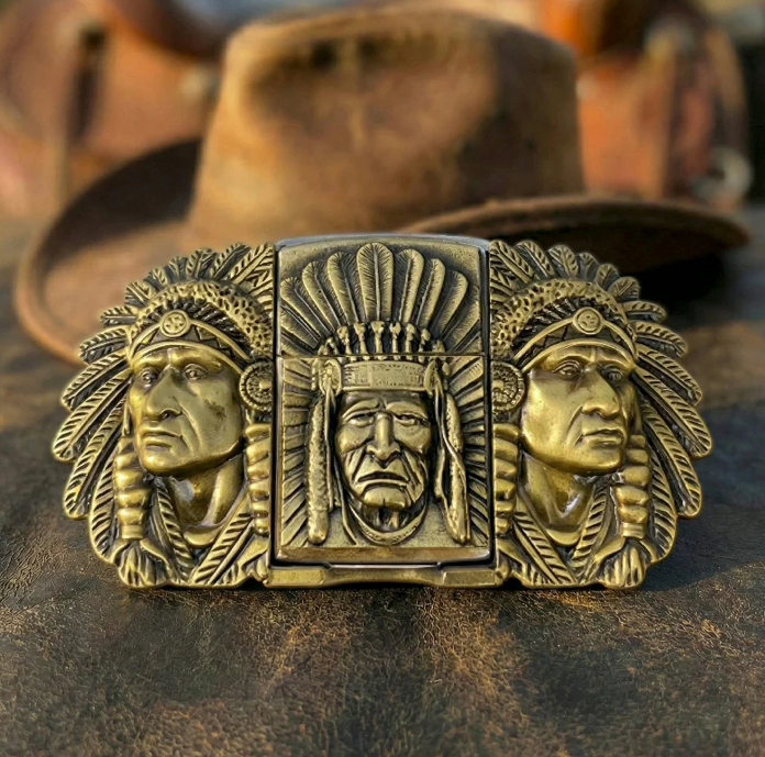 Western Lighter Belt Buckles Collection