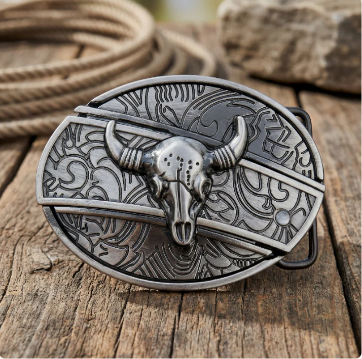 Western Knife Belt Buckles Collection